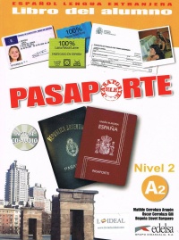 Pasaporte ELE 2 (A2) - Alumno + CD Audio