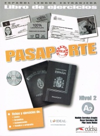 Pasaporte ELE 2 (A2) - Ejercicios + CD Audio