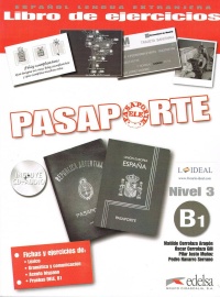 Pasaporte ELE 3 (B1) - Ejercicios + CD Audio