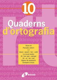 Quadern d'ortografia 10