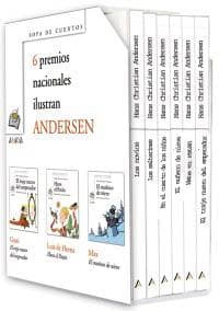 Estuche  6 premios nacionales ilustran Andersen