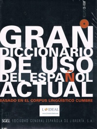 Gran Diccionario de Uso del español actual