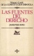 Las fuentes del Derecho